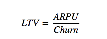 lifetime value (ltv), mrr