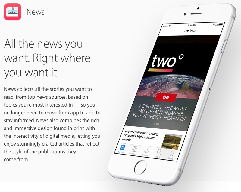 Abonelik Sistemi, Apple News'e geldi